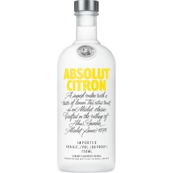 ABSOLUT CITRON 750ml (12)