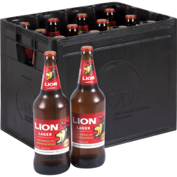 LION LAGER 750ml RB...