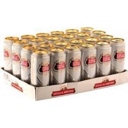 STELLA ARTOIS 500ML CAN (24)