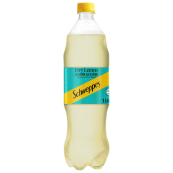 SCHWEPPES DRY LEMON 1L SW (12)
