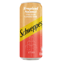 SCHWEPPES TROPICAL 330ml...