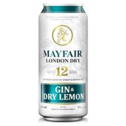 MAYFAIR GIN & DRY LEMON...