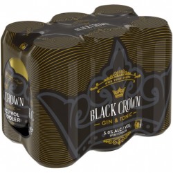 Black Crown Gin & Dry Lemon...