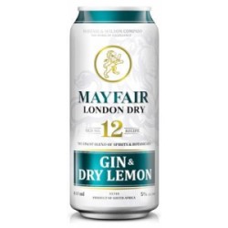 MAYFAIR GIN & DRY LEMON...